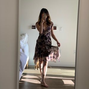 DVF Silk pinktuck dress 👗